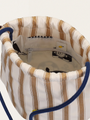 Mała torebka Pouch bag ray brown + ned blue