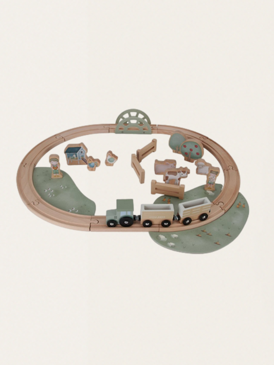 Pociąg z torami Little Farm