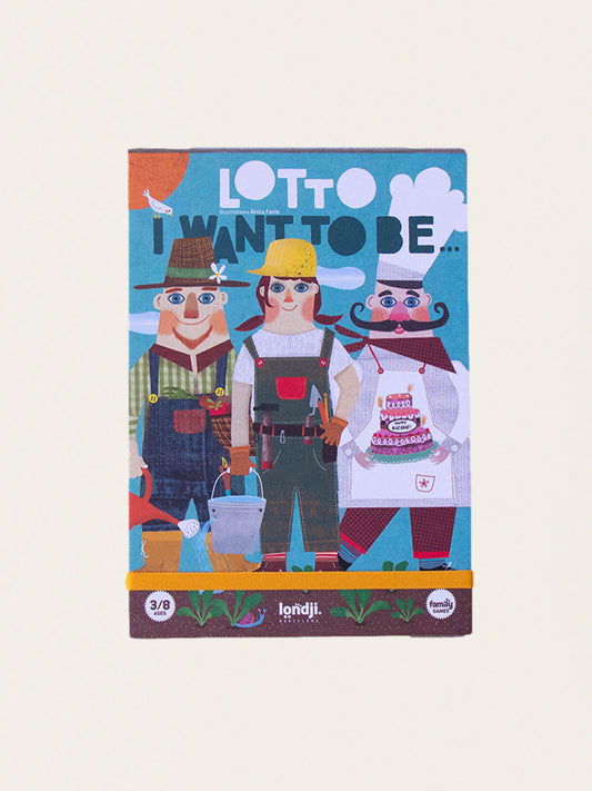 Gra Lotto dla dzieci I want to be ...