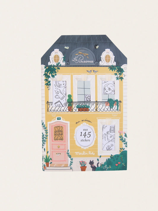 Kolorowanka z naklejkami Les Parisiennes