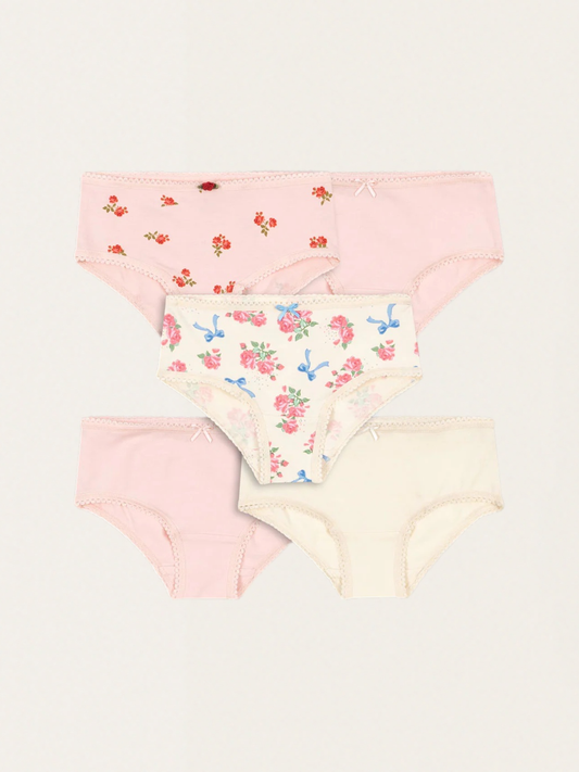 Bawełniane majtki dziewczęce 5-pak Girl Mix Pack