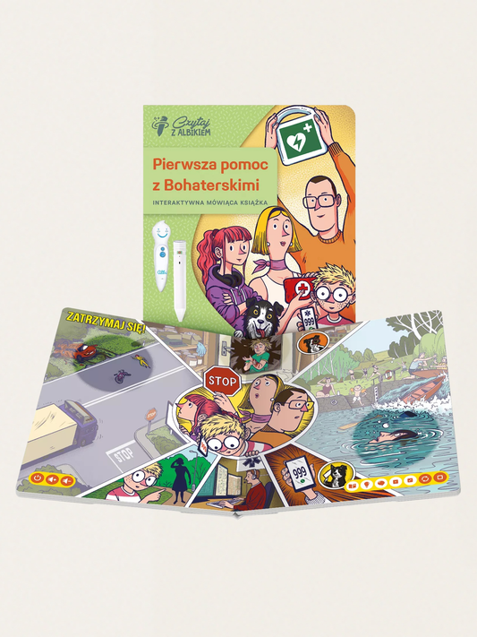 Czytaj z Albikiem - Pierwsza Pomoc z Bohaterskimi