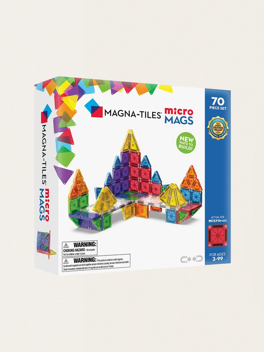 Klocki Magnetyczne microMAGS 70 elementów