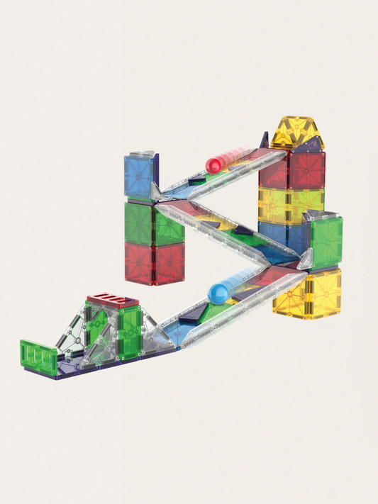 Klocki Magnetyczne Rail Racers XL 90 elementów