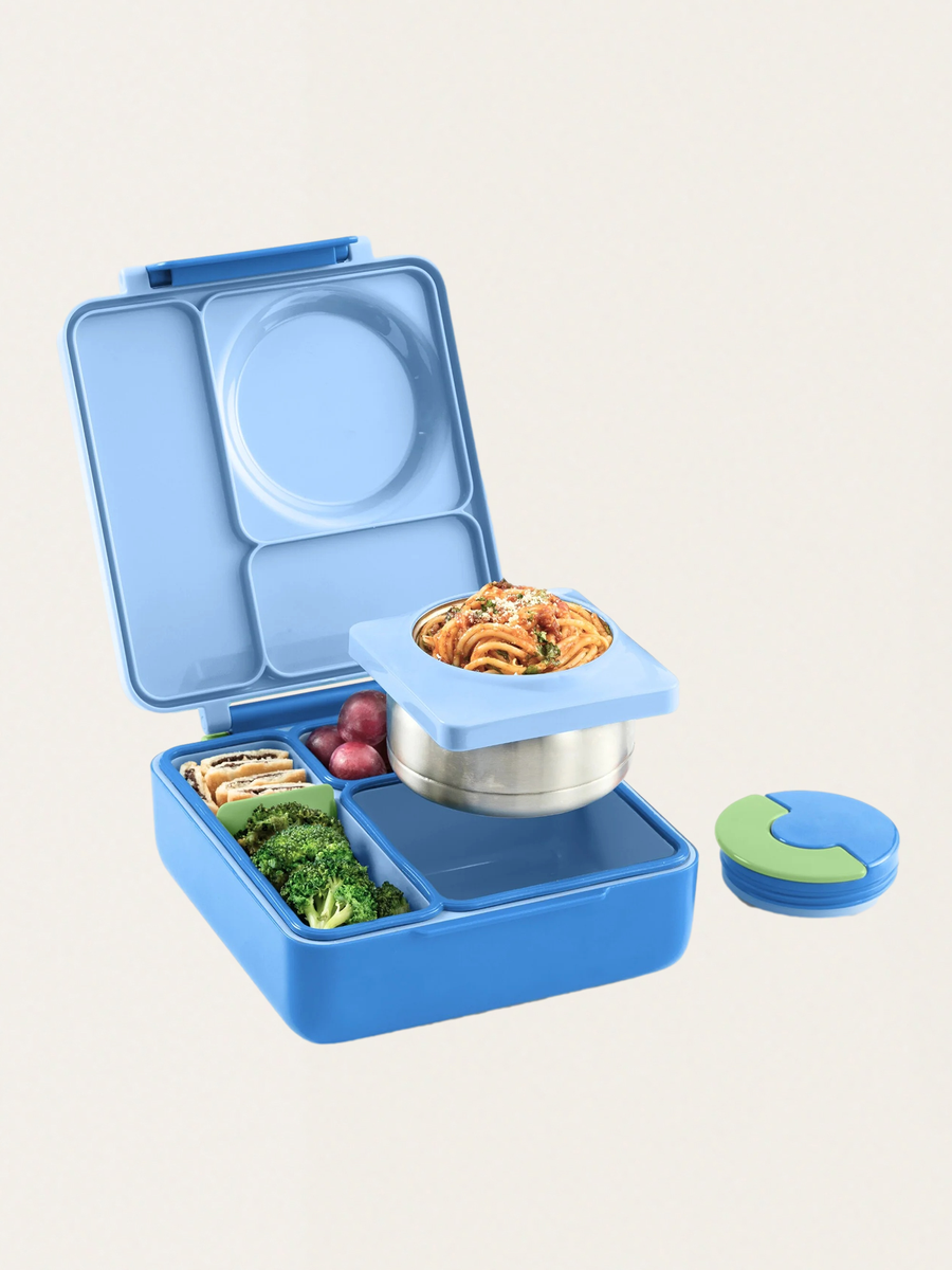 Lunchbox z przegródkami i termosem OmieBox