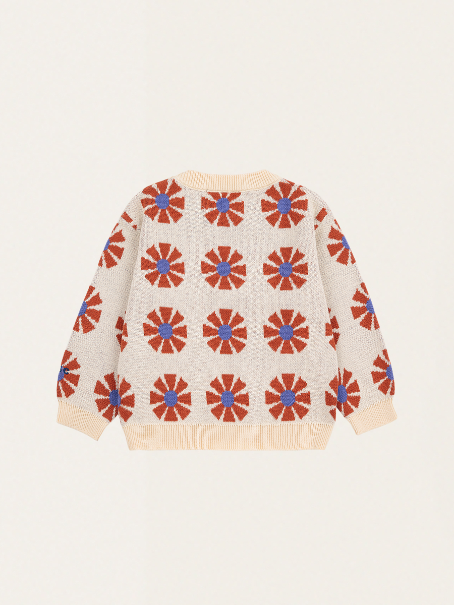 Bawełniany sweterek Baby Kaleidoscope all over