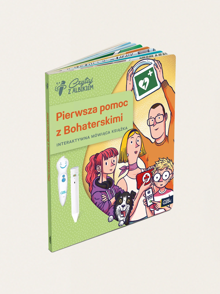 Czytaj z Albikiem - Pierwsza Pomoc z Bohaterskimi