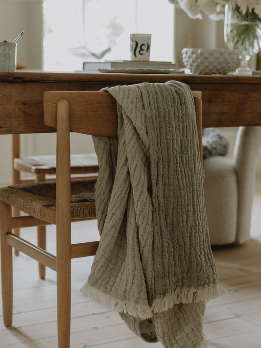 Lniany kocyk Mellow Blanket