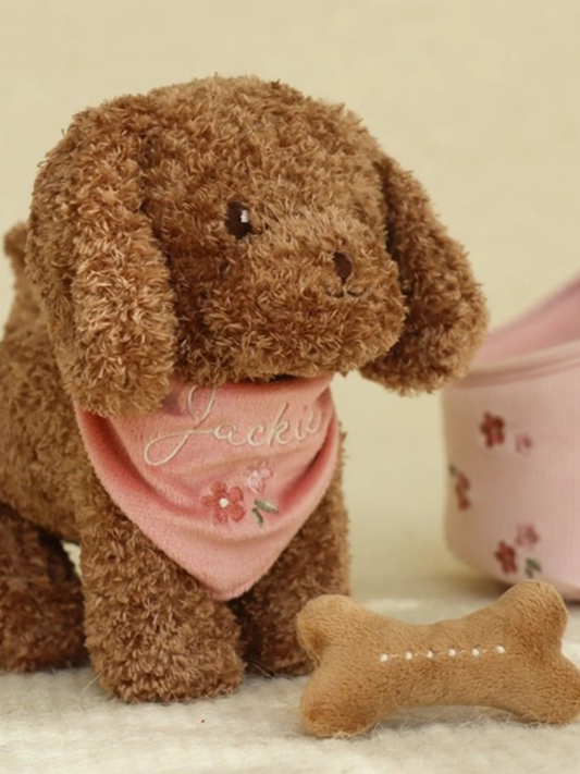 Piesek Jackie w nosidełku