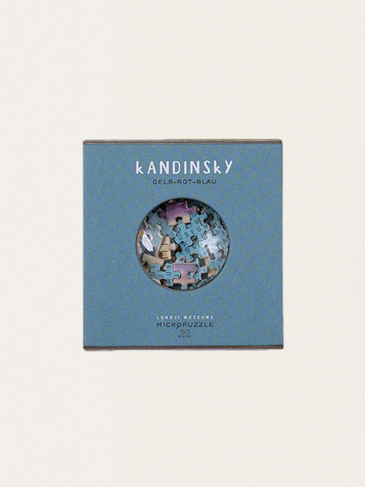 Mikro puzzle Gelb-Rot-Blau Kandinsky - 150 elementów