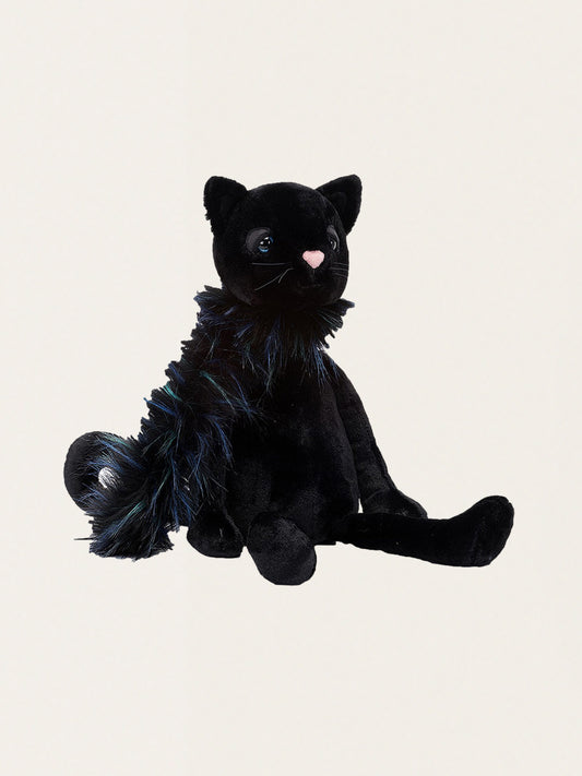 Czarny kotek Glamour 40 cm