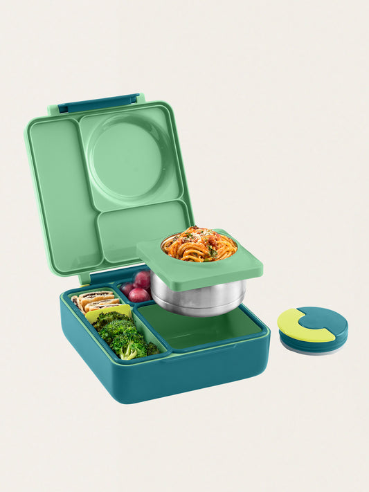 Lunchbox z przegródkami i termosem OmieBox