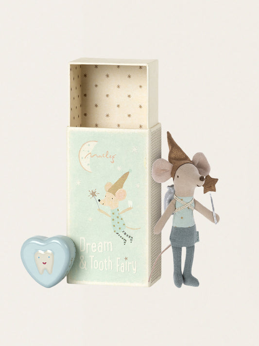 Wróżka zębuszka z pudełkiem na mleczaki