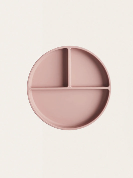 Silikonowy trójdzielny talerzyk z przyssawką