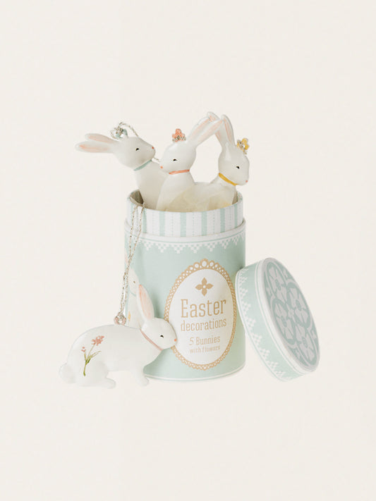 Zestaw ręcznie malowanych ozdób wielkanocnych