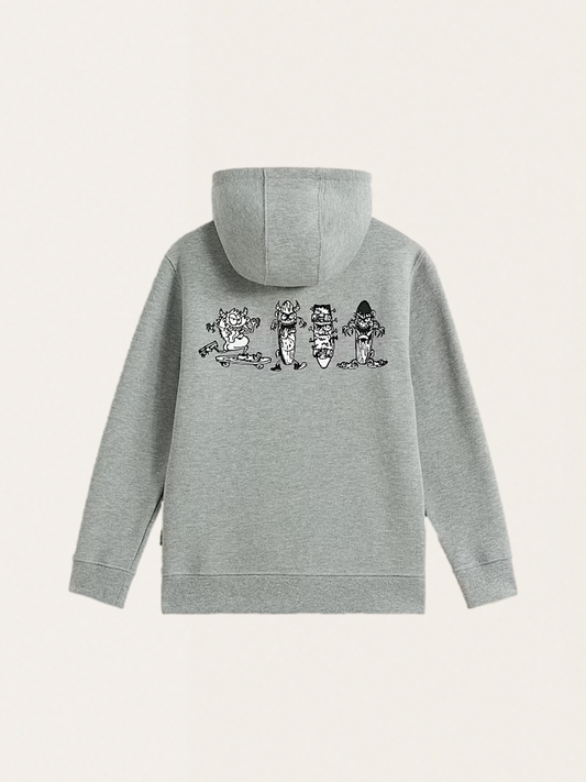 Bluza rozpinana Sk8 Posse Full Zip Cement Heather