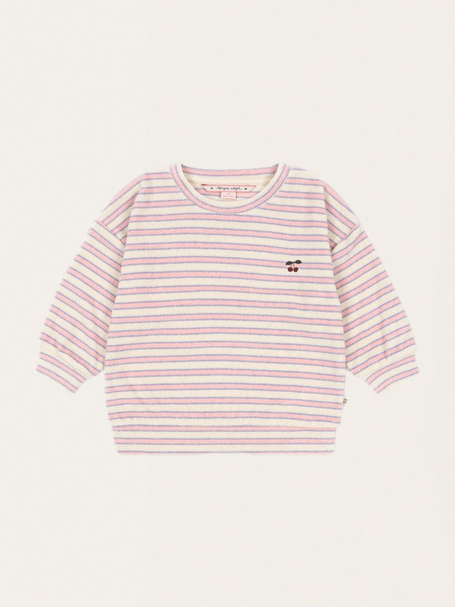 Bluza frotte Itty Lolly Stripe