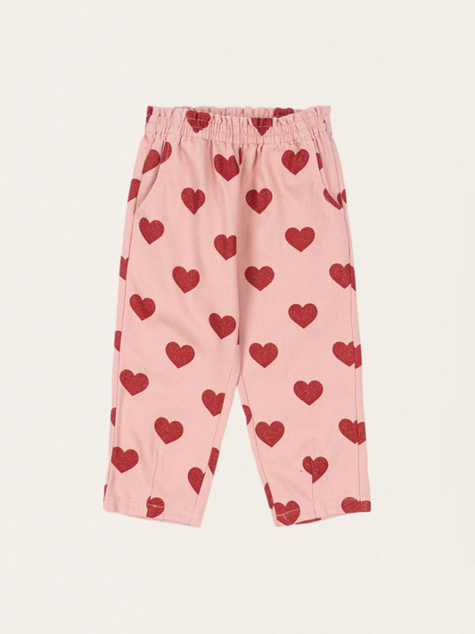Spodnie denimowe Magot AMOUR GLITTER