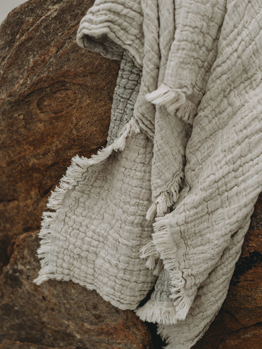 Lniany kocyk Mellow Blanket