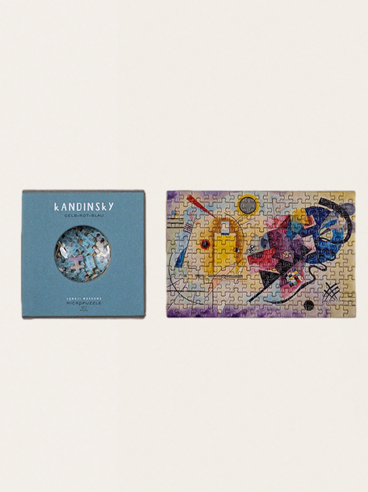 Mikro puzzle Gelb-Rot-Blau Kandinsky - 150 elementów