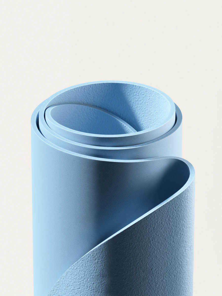 Mata do zabawy, jogi i ćwiczeń Stapelstein® Mat light blue