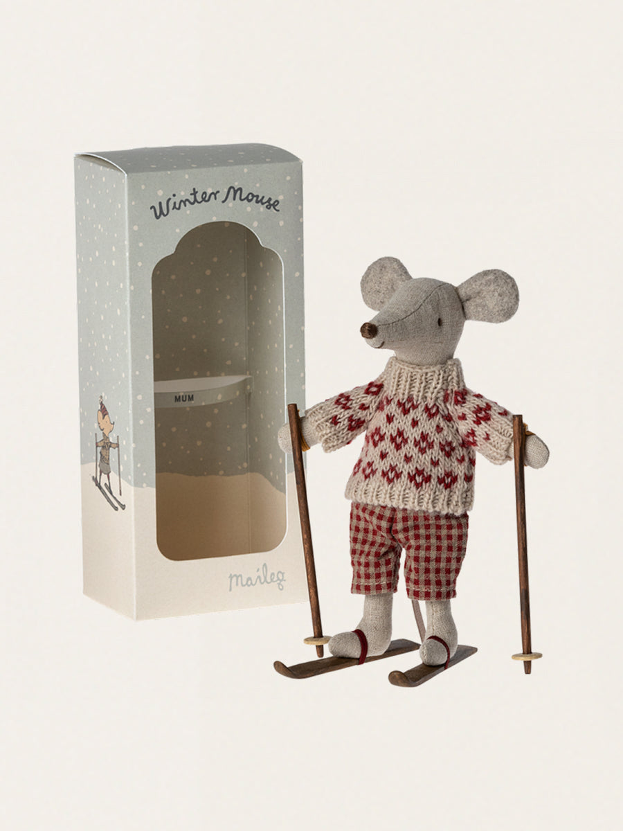 Myszka narciarka Winter Mouse Mom AW23