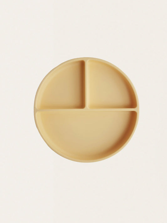 Dreiteilige Silikonplatte mit Saugnapf