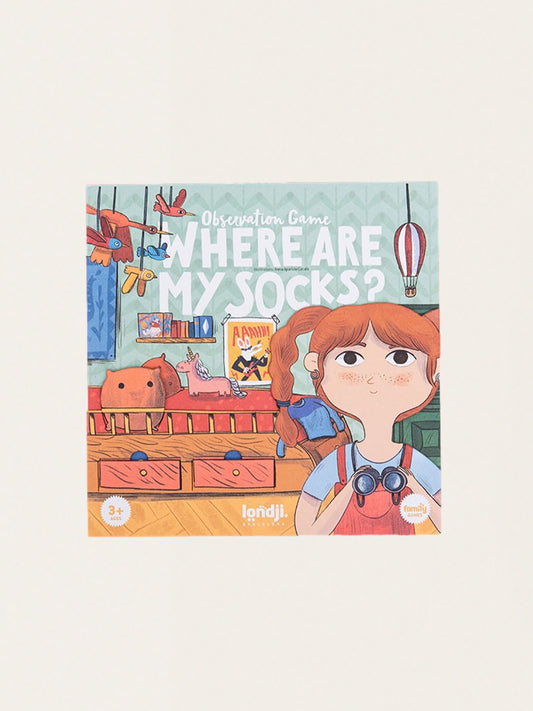 Gra obserwacyjna Where are my socks?