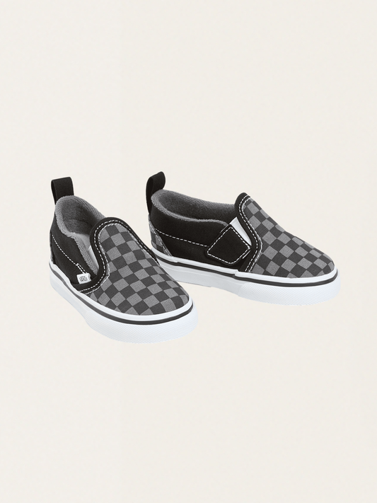 Tenisówki wsuwane Slip-On V Checkerboard Black