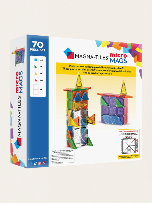Klocki Magnetyczne microMAGS 70 elementów
