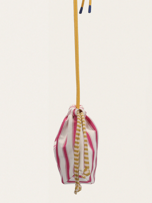 Mała torebka Pouch bag eleanor pink + submarine yellow