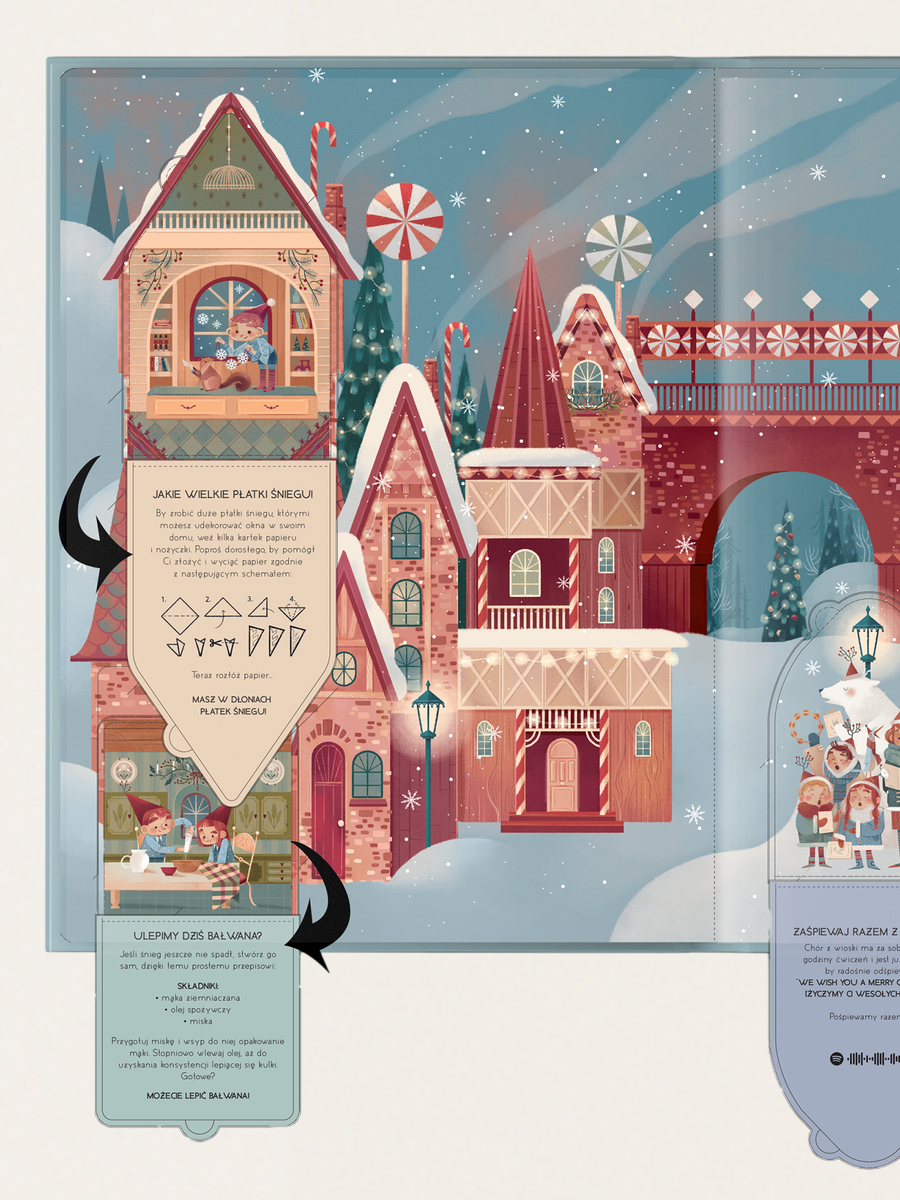 Czekając na Święta. Kalendarz adwentowy z 24 okienkami