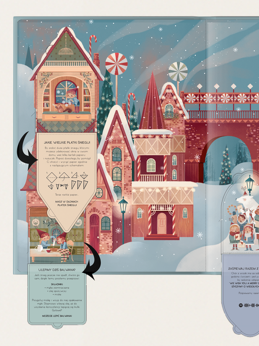 Czekając na Święta. Kalendarz adwentowy z 24 okienkami