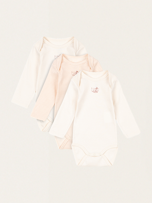 Bawełniane body Fio 3 szt.