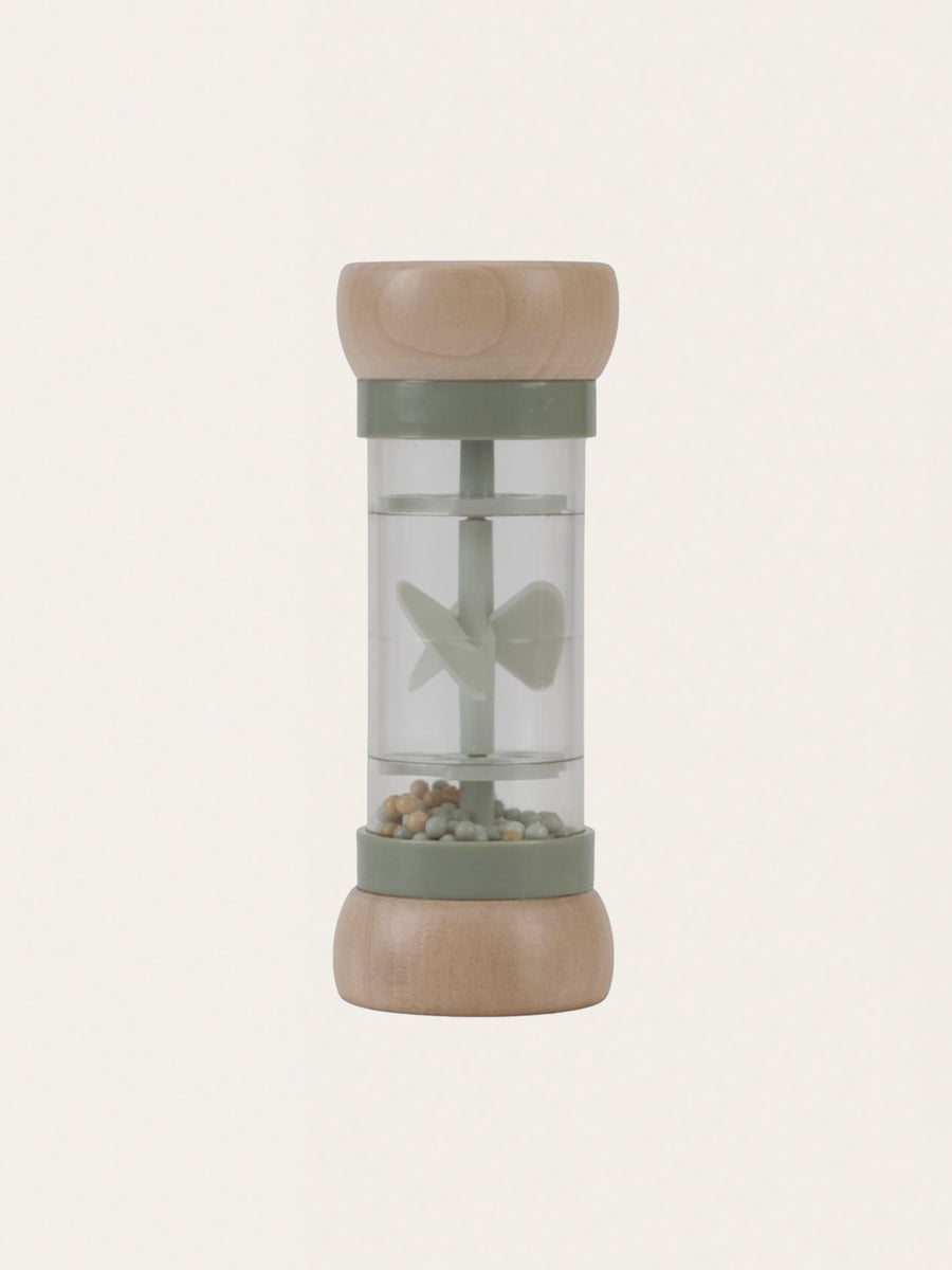 Little Farm Wooden Rain Rattle