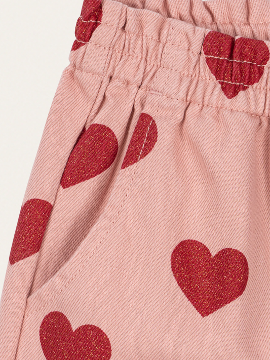 Spodnie denimowe Magot AMOUR GLITTER