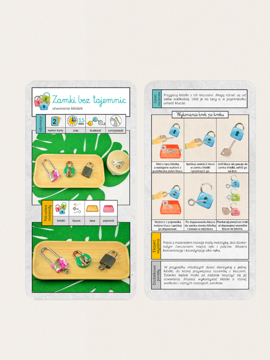 Naturalnie Montessori - karty aktywnościowe