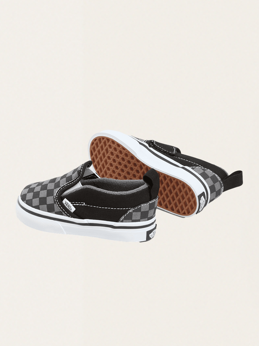 Tenisówki wsuwane Slip-On V Checkerboard Black