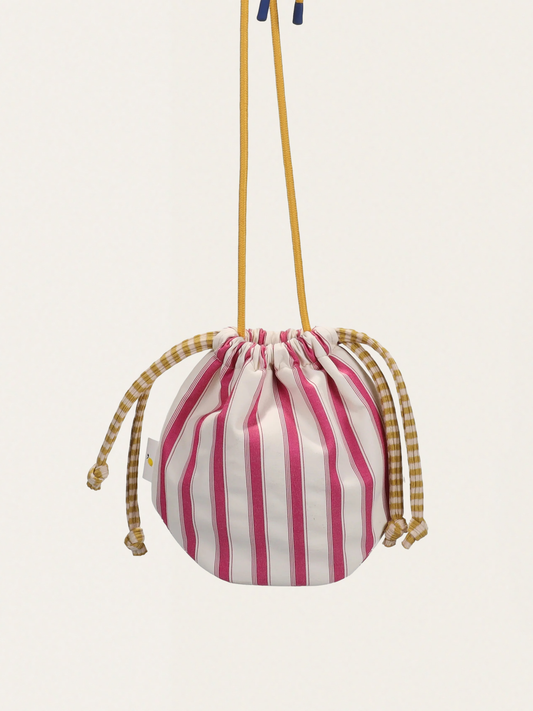 Mała torebka Pouch bag eleanor pink + submarine yellow