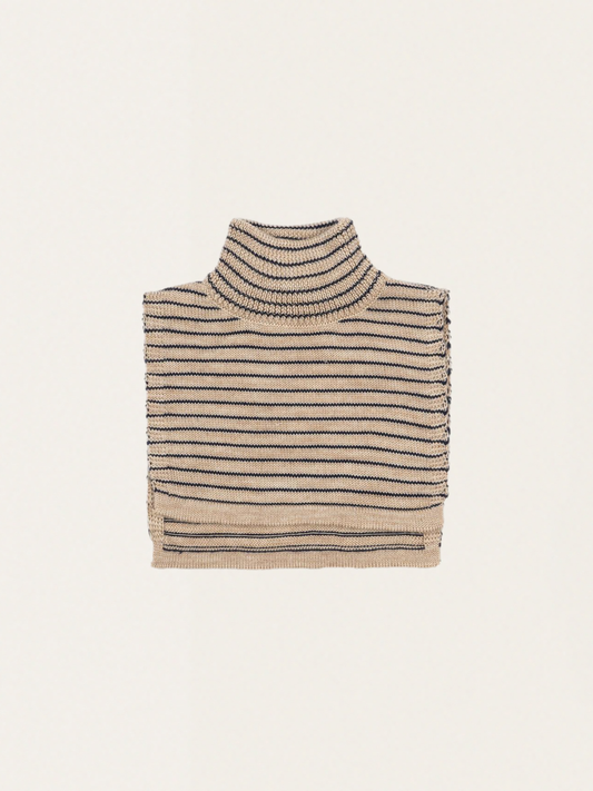 Wełniany komin Louli STRIPE BLUIE