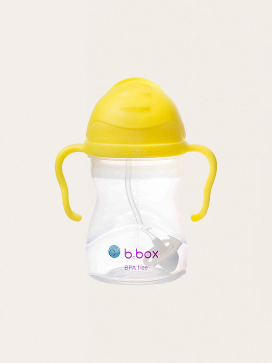 Innovative 240 ml bottle with straw