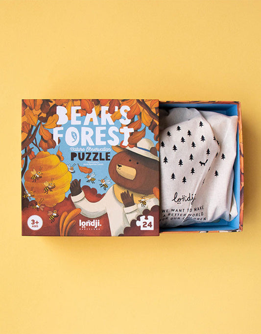 Puzzle i gra obserwacyjna Bear's Forest
