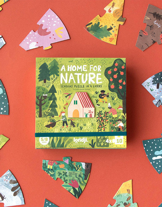 Puzzle / łamigłówka A Home for a Nature