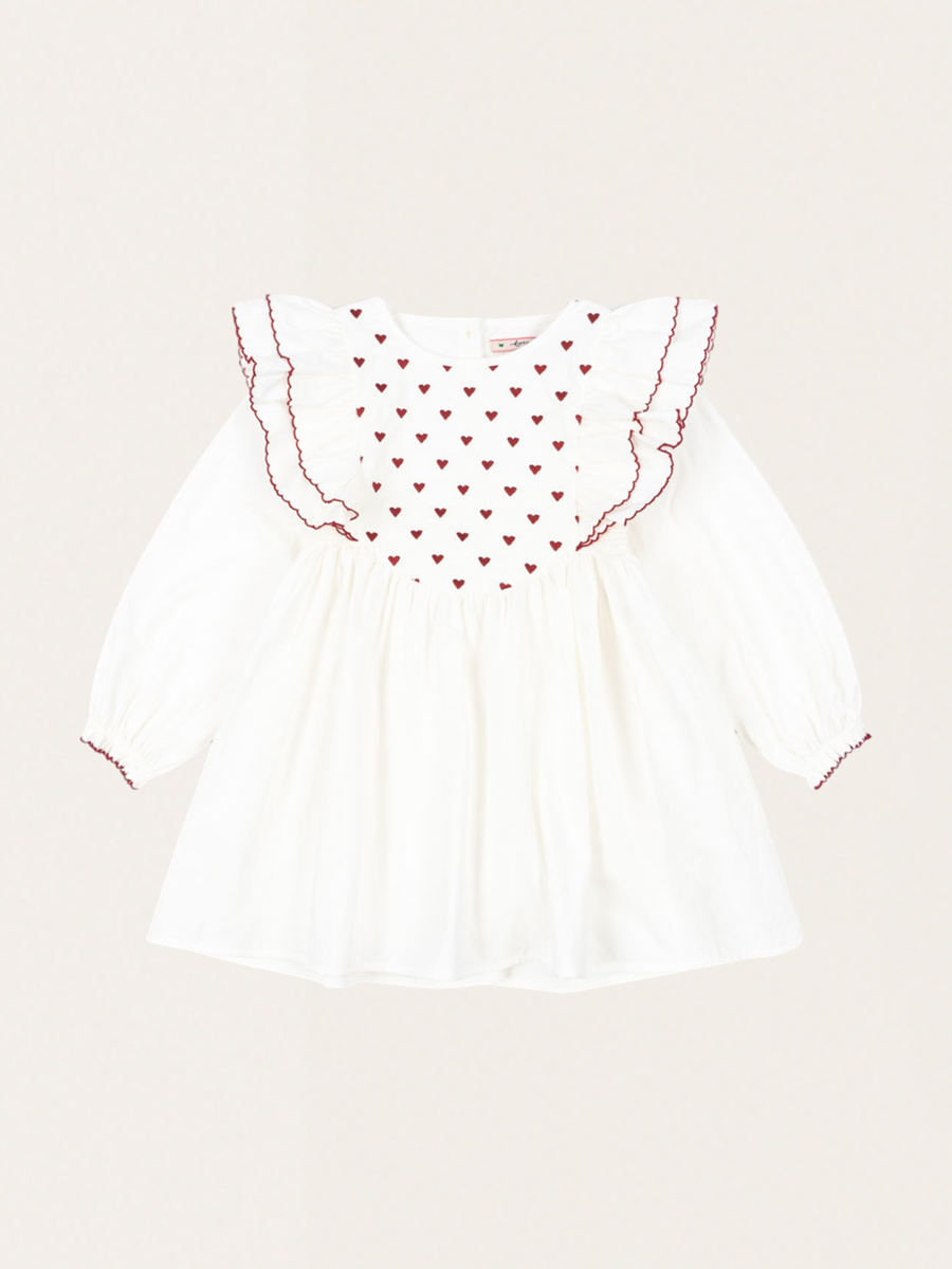 Sukienka z haftowanymi elementami Coeur AW25