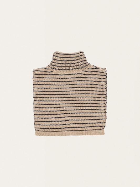 Wełniany komin Louli STRIPE BLUIE