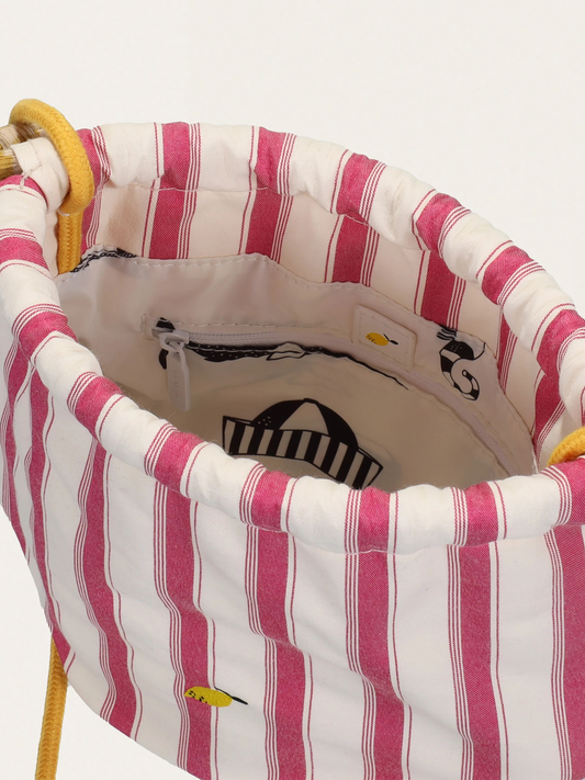 Mała torebka Pouch bag eleanor pink + submarine yellow