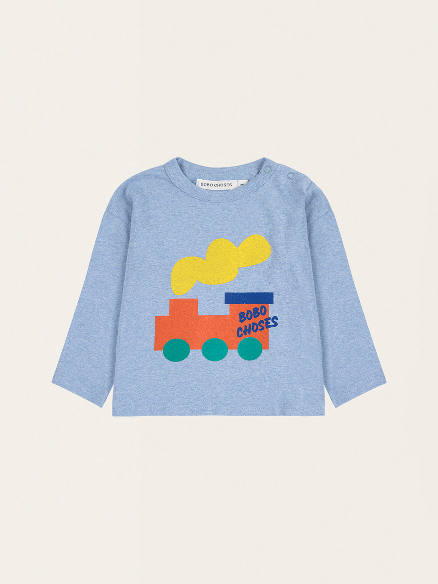Bawełniany long sleeve Baby Bobo Choo Choo
