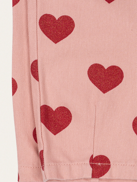 Spodnie denimowe Magot AMOUR GLITTER