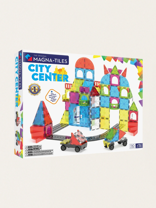 Klocki Magnetyczne City Center 110 elementów
