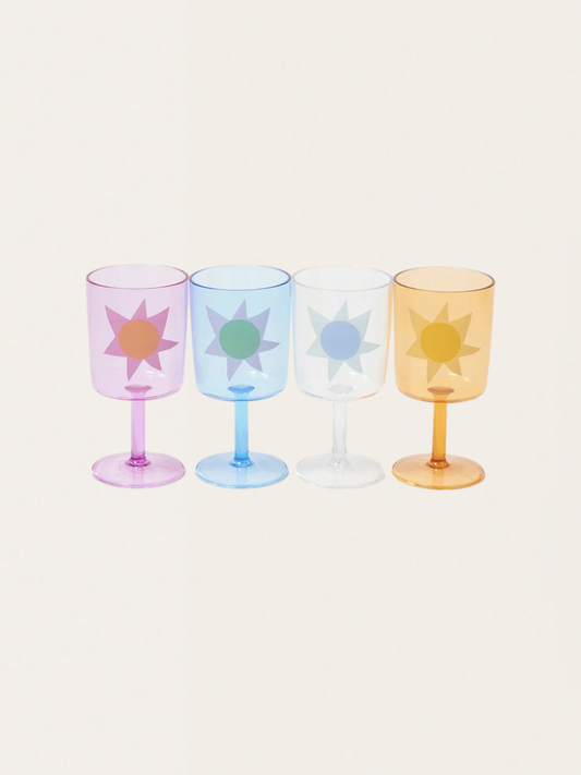 Plastikowe kieliszki na napoje 4 szt.